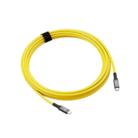 COBRAUNION USB-C Tether Cable 5 m 20 Gbit/s Straight (Gelb) Produktfoto 1