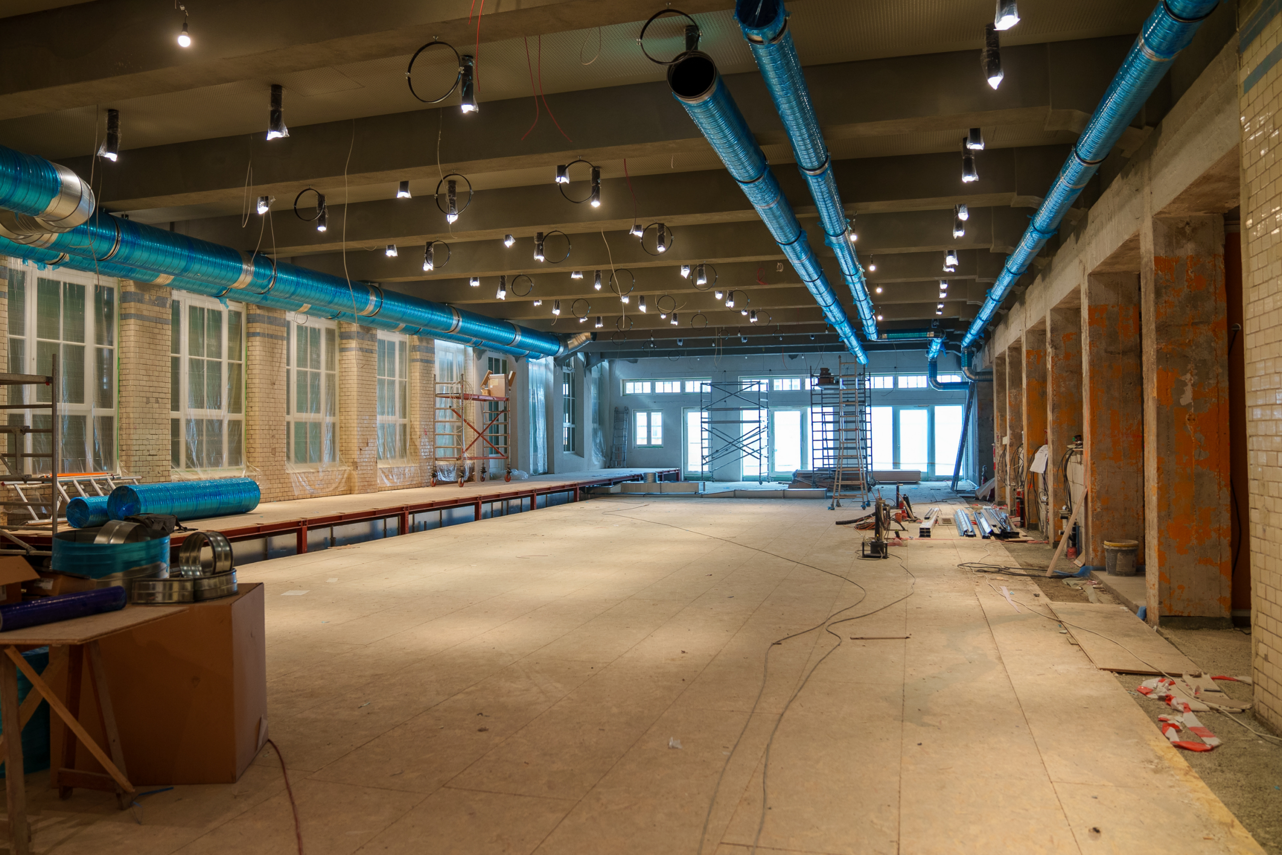 Behind-the-scenes Aufnahme aus Construction Prinzenstrasse, Shot 02