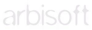 Kundenlogo Arbitsoft in heller Horizontal-Version