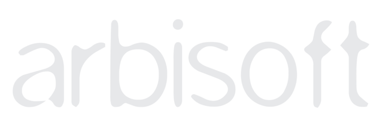 Kundenlogo Arbitsoft in heller Horizontal-Version